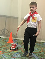 Детский познавательный конкурс «Я б в пожарные пошел, пусть меня научат!»